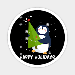 Happy Holidays Magnet